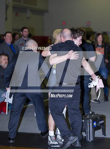 Thumbnail 1 in Section XI Wrestling Championships (Finals) photogallery.