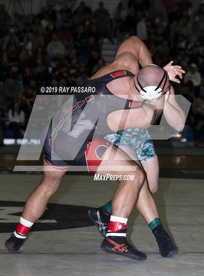 Thumbnail 2 in Section XI Wrestling Championships (Finals) photogallery.