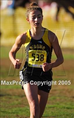 Thumbnail 2 in CIF Cross Country Championships (D3 Girls) photogallery.