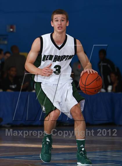 Thumbnail 1 in New Hampton School vs Hargrave Military Academy photogallery.