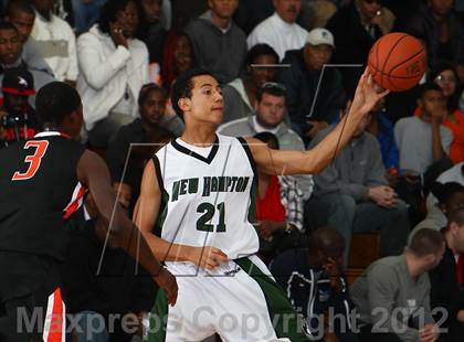 Thumbnail 3 in New Hampton School vs Hargrave Military Academy photogallery.