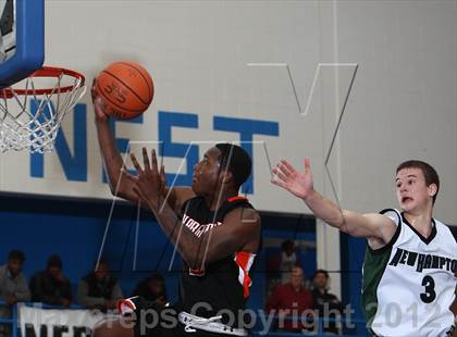 Thumbnail 1 in New Hampton School vs Hargrave Military Academy photogallery.