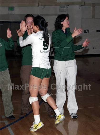 Thumbnail 2 in Valley Christian vs. Sacred Heart Cathedral (CIF CCS D3 Final) photogallery.