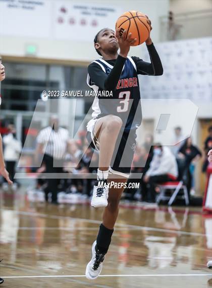 Thumbnail 2 in Leuzinger vs Burroughs (West Coast Holiday Tournament) photogallery.