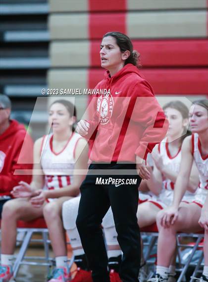 Thumbnail 1 in Leuzinger vs Burroughs (West Coast Holiday Tournament) photogallery.