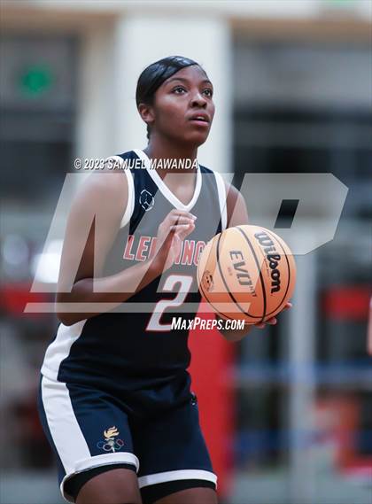 Thumbnail 1 in Leuzinger vs Burroughs (West Coast Holiday Tournament) photogallery.