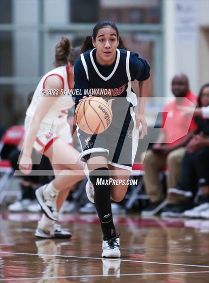 Thumbnail 2 in Leuzinger vs Burroughs (West Coast Holiday Tournament) photogallery.