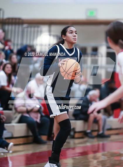 Thumbnail 1 in Leuzinger vs Burroughs (West Coast Holiday Tournament) photogallery.