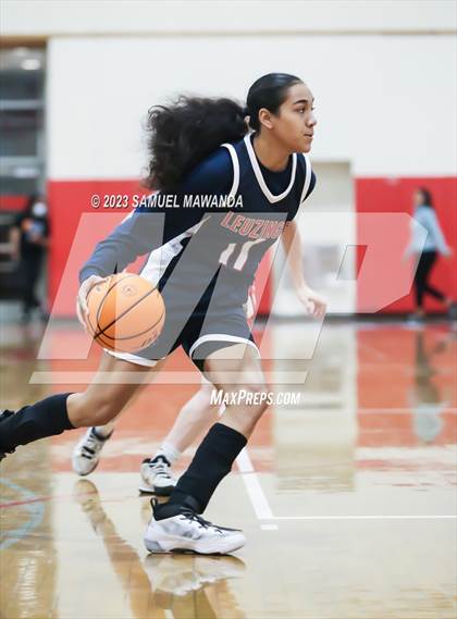 Thumbnail 3 in Leuzinger vs Burroughs (West Coast Holiday Tournament) photogallery.