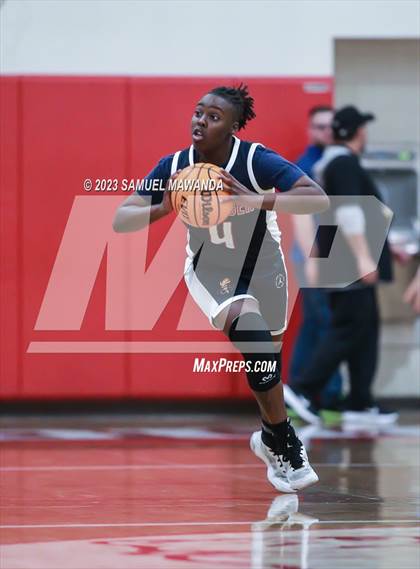 Thumbnail 1 in Leuzinger vs Burroughs (West Coast Holiday Tournament) photogallery.