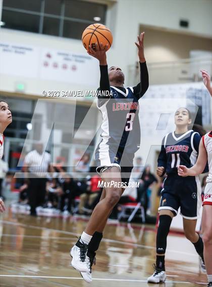 Thumbnail 3 in Leuzinger vs Burroughs (West Coast Holiday Tournament) photogallery.