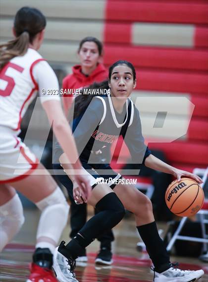 Thumbnail 2 in Leuzinger vs Burroughs (West Coast Holiday Tournament) photogallery.