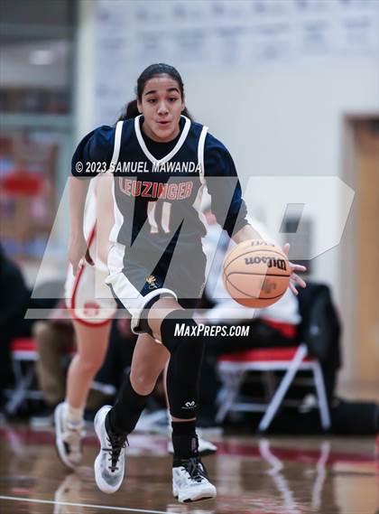 Thumbnail 3 in Leuzinger vs Burroughs (West Coast Holiday Tournament) photogallery.