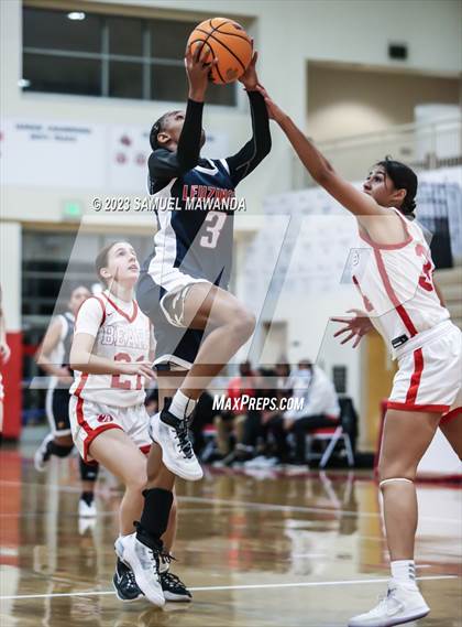 Thumbnail 2 in Leuzinger vs Burroughs (West Coast Holiday Tournament) photogallery.