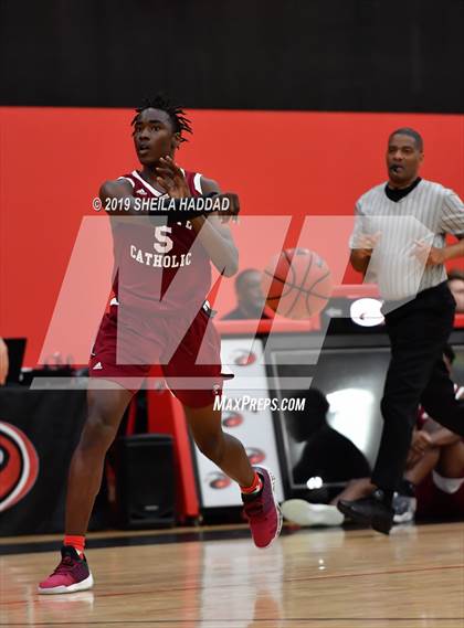 Thumbnail 1 in Santa Fe Catholic vs Carrollwood Day (Sun Bash Tournament) photogallery.