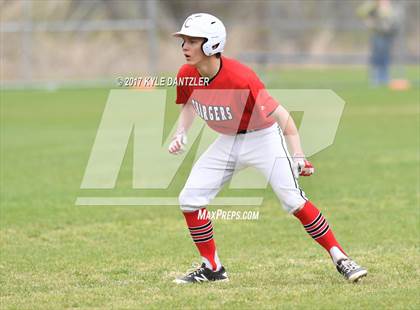 Thumbnail 2 in CHANT HomeSchool vs McKinney Christian Academy (Dallas Lutheran Wood Bat Tournament) photogallery.