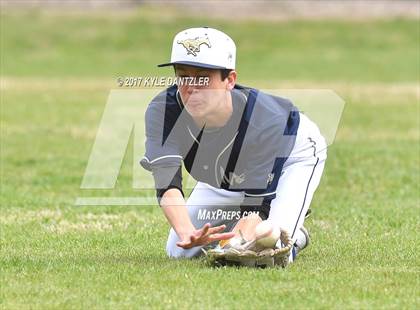 Thumbnail 2 in CHANT HomeSchool vs McKinney Christian Academy (Dallas Lutheran Wood Bat Tournament) photogallery.