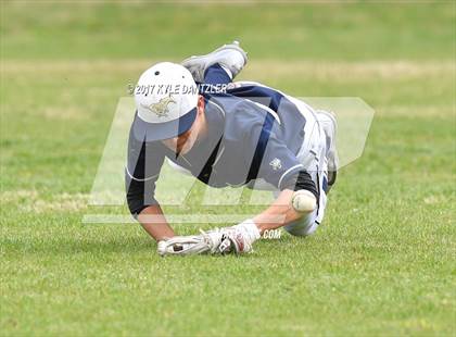 Thumbnail 3 in CHANT HomeSchool vs McKinney Christian Academy (Dallas Lutheran Wood Bat Tournament) photogallery.
