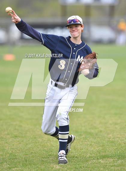 Thumbnail 3 in CHANT HomeSchool vs McKinney Christian Academy (Dallas Lutheran Wood Bat Tournament) photogallery.