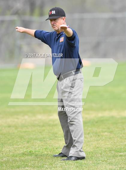 Thumbnail 1 in CHANT HomeSchool vs McKinney Christian Academy (Dallas Lutheran Wood Bat Tournament) photogallery.