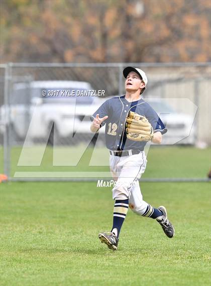 Thumbnail 2 in CHANT HomeSchool vs McKinney Christian Academy (Dallas Lutheran Wood Bat Tournament) photogallery.