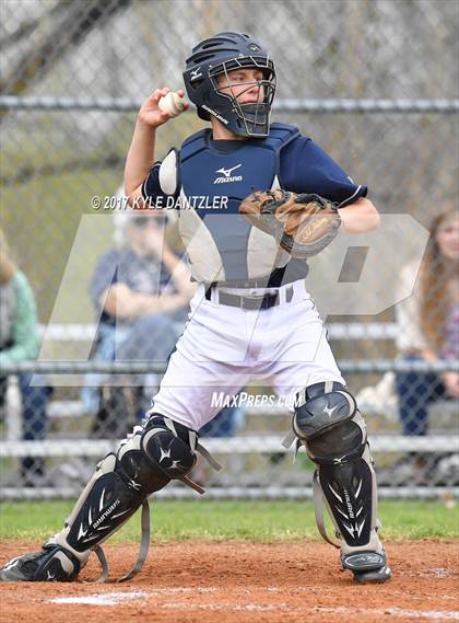 Thumbnail 2 in CHANT HomeSchool vs McKinney Christian Academy (Dallas Lutheran Wood Bat Tournament) photogallery.