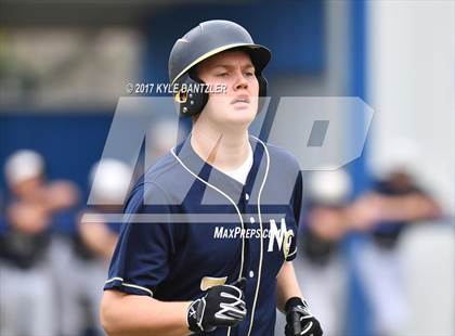 Thumbnail 1 in CHANT HomeSchool vs McKinney Christian Academy (Dallas Lutheran Wood Bat Tournament) photogallery.