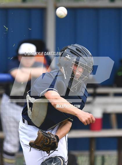 Thumbnail 3 in CHANT HomeSchool vs McKinney Christian Academy (Dallas Lutheran Wood Bat Tournament) photogallery.