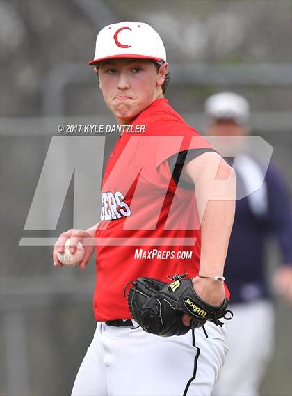 Thumbnail 3 in CHANT HomeSchool vs McKinney Christian Academy (Dallas Lutheran Wood Bat Tournament) photogallery.