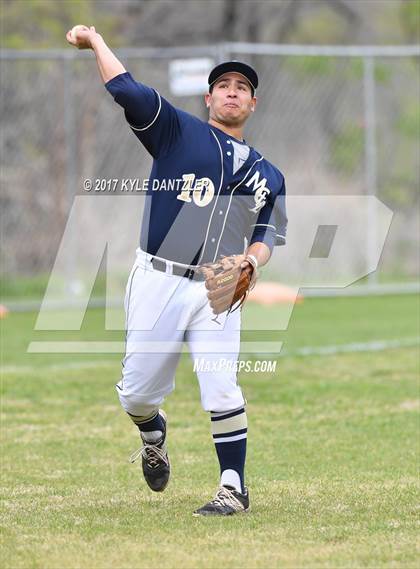 Thumbnail 2 in CHANT HomeSchool vs McKinney Christian Academy (Dallas Lutheran Wood Bat Tournament) photogallery.