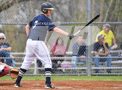 Thumbnail 1 in CHANT HomeSchool vs McKinney Christian Academy (Dallas Lutheran Wood Bat Tournament) photogallery.