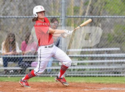 Thumbnail 3 in CHANT HomeSchool vs McKinney Christian Academy (Dallas Lutheran Wood Bat Tournament) photogallery.