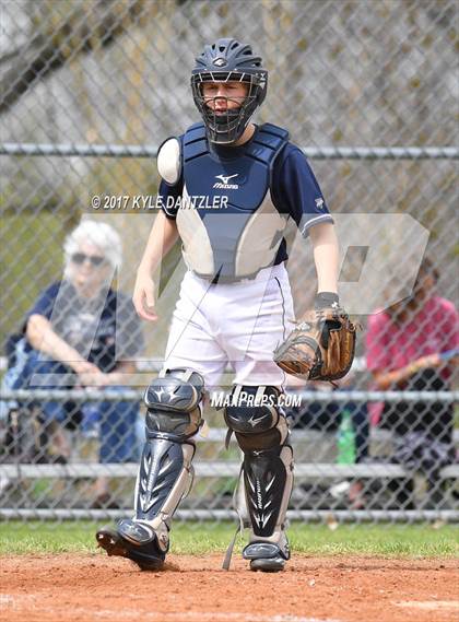 Thumbnail 3 in CHANT HomeSchool vs McKinney Christian Academy (Dallas Lutheran Wood Bat Tournament) photogallery.