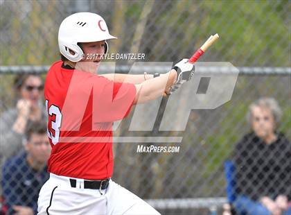 Thumbnail 1 in CHANT HomeSchool vs McKinney Christian Academy (Dallas Lutheran Wood Bat Tournament) photogallery.
