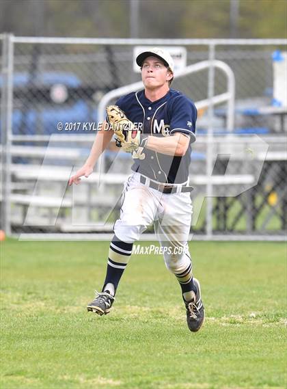 Thumbnail 2 in CHANT HomeSchool vs McKinney Christian Academy (Dallas Lutheran Wood Bat Tournament) photogallery.