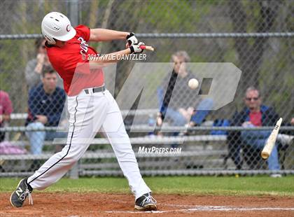 Thumbnail 3 in CHANT HomeSchool vs McKinney Christian Academy (Dallas Lutheran Wood Bat Tournament) photogallery.