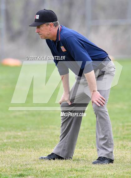 Thumbnail 2 in CHANT HomeSchool vs McKinney Christian Academy (Dallas Lutheran Wood Bat Tournament) photogallery.