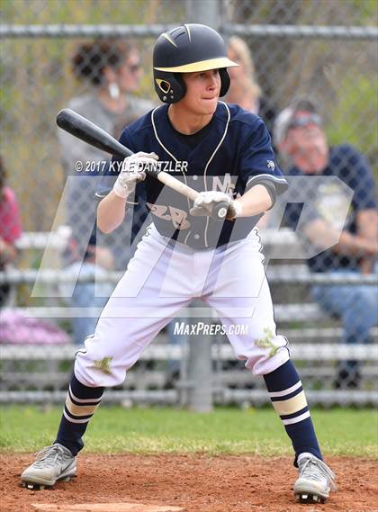 Thumbnail 3 in CHANT HomeSchool vs McKinney Christian Academy (Dallas Lutheran Wood Bat Tournament) photogallery.