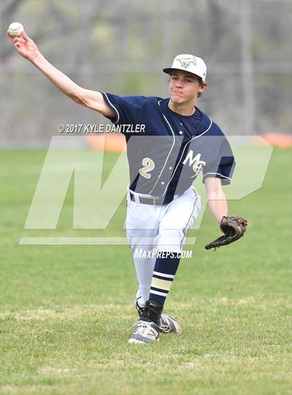 Thumbnail 3 in CHANT HomeSchool vs McKinney Christian Academy (Dallas Lutheran Wood Bat Tournament) photogallery.