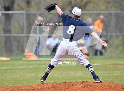 Thumbnail 2 in CHANT HomeSchool vs McKinney Christian Academy (Dallas Lutheran Wood Bat Tournament) photogallery.