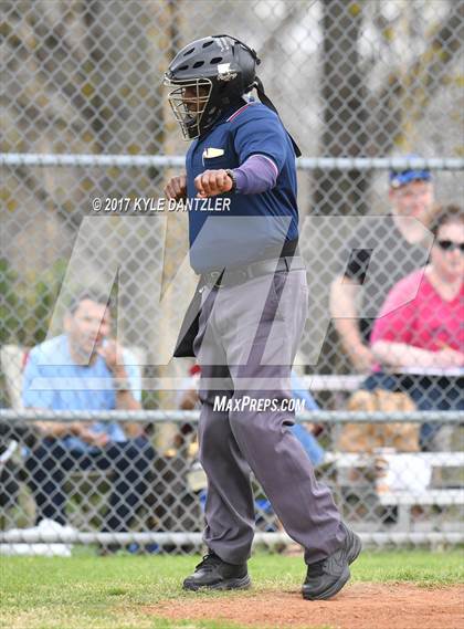 Thumbnail 3 in CHANT HomeSchool vs McKinney Christian Academy (Dallas Lutheran Wood Bat Tournament) photogallery.