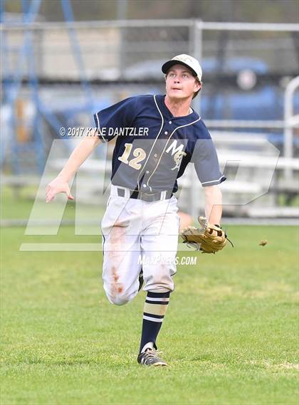 Thumbnail 3 in CHANT HomeSchool vs McKinney Christian Academy (Dallas Lutheran Wood Bat Tournament) photogallery.