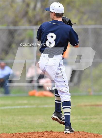 Thumbnail 3 in CHANT HomeSchool vs McKinney Christian Academy (Dallas Lutheran Wood Bat Tournament) photogallery.
