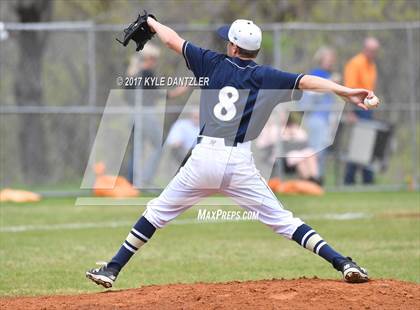 Thumbnail 3 in CHANT HomeSchool vs McKinney Christian Academy (Dallas Lutheran Wood Bat Tournament) photogallery.
