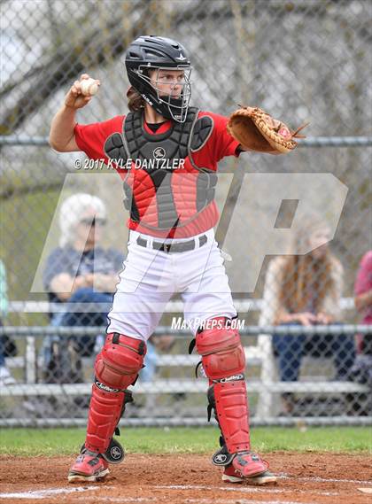 Thumbnail 1 in CHANT HomeSchool vs McKinney Christian Academy (Dallas Lutheran Wood Bat Tournament) photogallery.