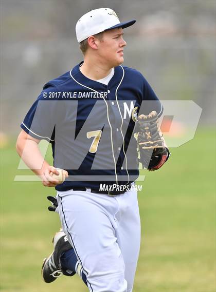 Thumbnail 3 in CHANT HomeSchool vs McKinney Christian Academy (Dallas Lutheran Wood Bat Tournament) photogallery.