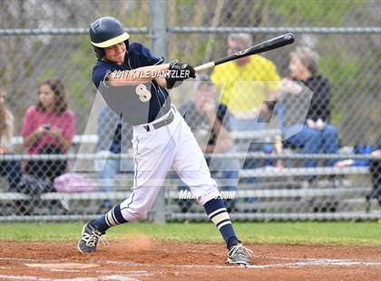 Thumbnail 3 in CHANT HomeSchool vs McKinney Christian Academy (Dallas Lutheran Wood Bat Tournament) photogallery.