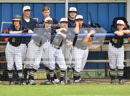 Thumbnail 3 in CHANT HomeSchool vs McKinney Christian Academy (Dallas Lutheran Wood Bat Tournament) photogallery.