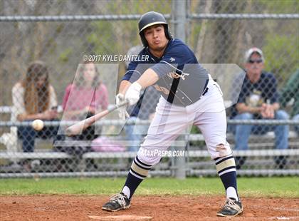 Thumbnail 2 in CHANT HomeSchool vs McKinney Christian Academy (Dallas Lutheran Wood Bat Tournament) photogallery.