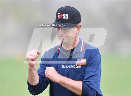 Thumbnail 1 in CHANT HomeSchool vs McKinney Christian Academy (Dallas Lutheran Wood Bat Tournament) photogallery.